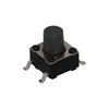 C&K Components Keypad Switch, 1 Switches, Spst, Momentary-Tactile, 0.05A, 12Vdc, 1.57N, 5 Pcb Hole Cnt, Solder PTS645TM50LFS